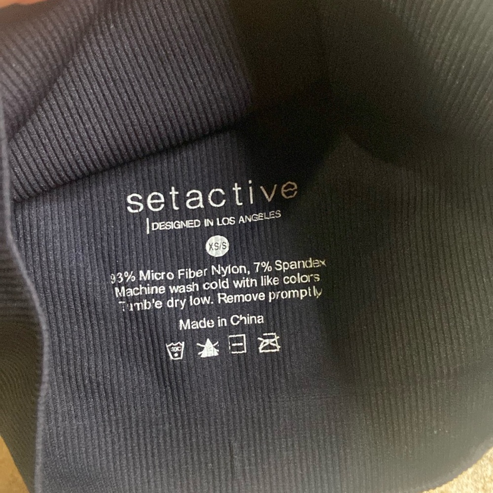 SET ACTIVE size XS/S sports bra - Picture 2 of 2